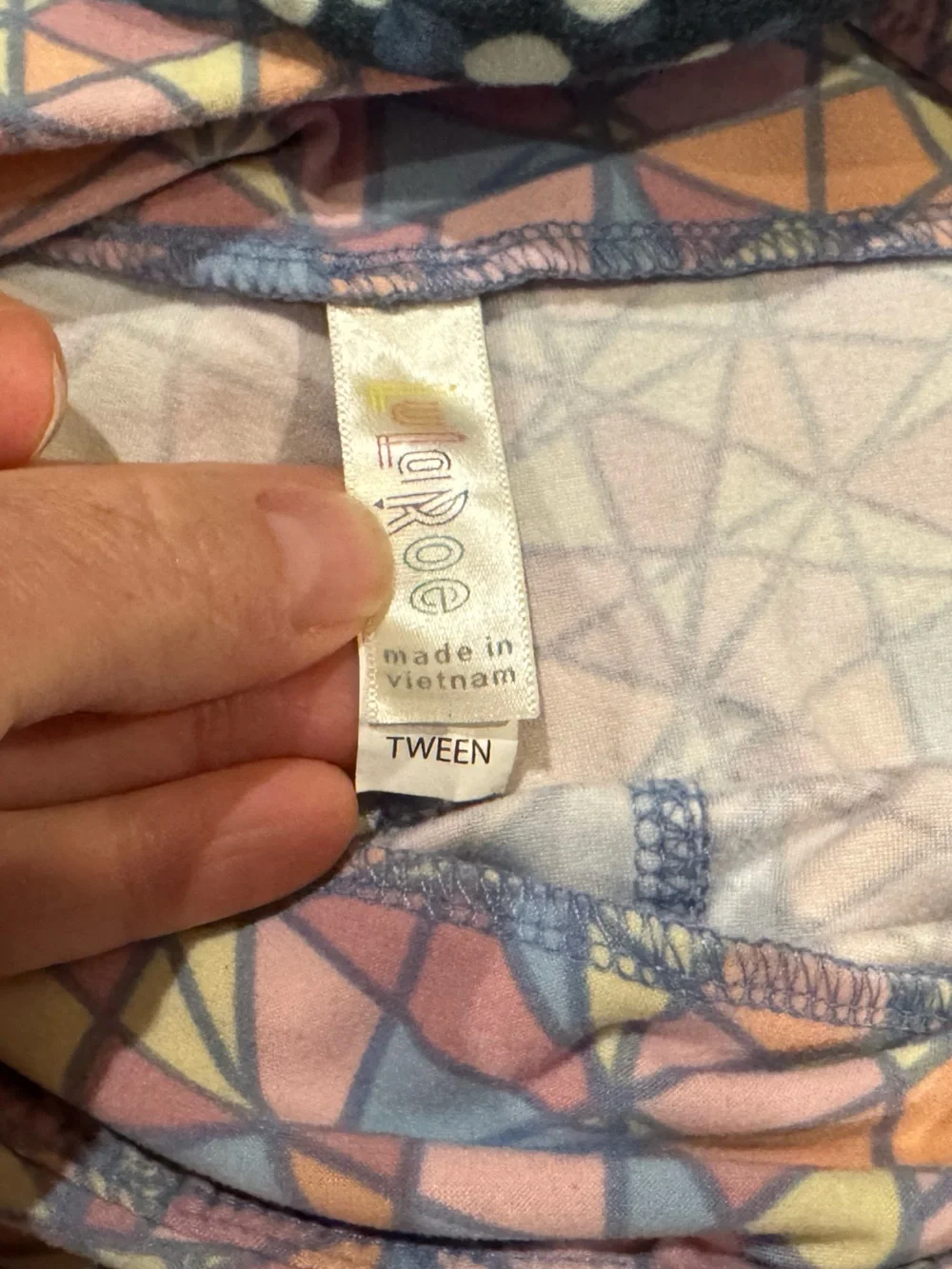 Bundle of 4 pairs of LuLaRoe Tween Leggings